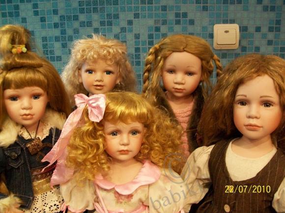 Моя маленькая коллекция фарфоровых кукол, продолжение