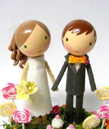 Очаровательные куклы-фигурки из дерева Be cheery dolls (фото 10)