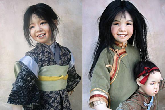 Коллекционные фарфоровые куклы Сьюзан Крей (Susan Krey dolls), фото (фото 5)