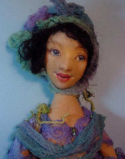 Авторские текстильные куклы Angela Jarecki dolls