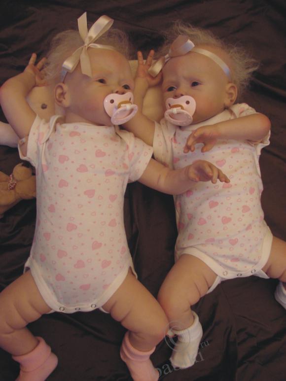 Мои близнецы похожи на одуванчики ( куклы реборн ). (Добавлены новые фотографии) (фото 2)