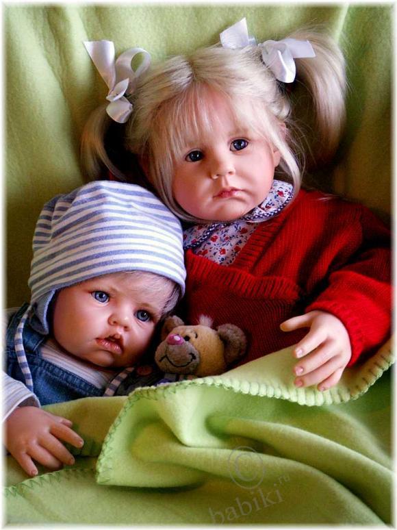 Коллекционная кукла от Хильдегард Гюнцель - Роземарие