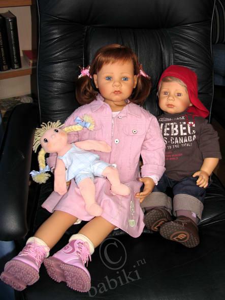 Куклы Запф - сегодня девочек больше! Добавила еще своих двойняшек (фото 6)