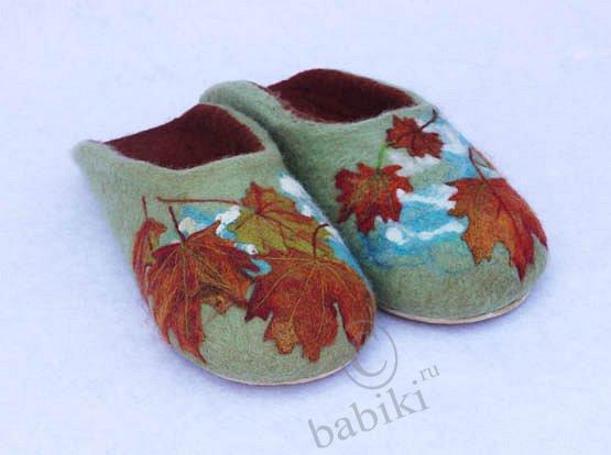 Тапки "Канадский клен" — Другие хобби и увлечения: сад