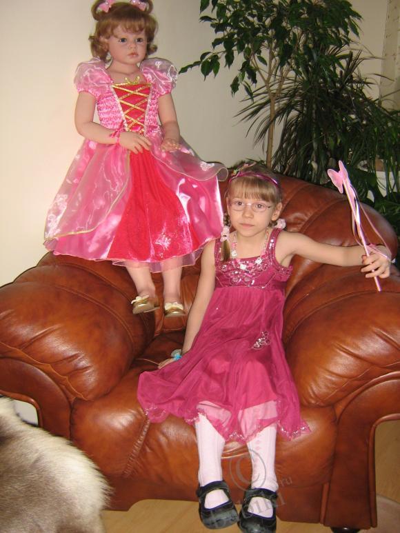 Мечта моего детства исполнилась! У меня появилась замечательная взрослая девочка по имени Анжелика! Я так рада