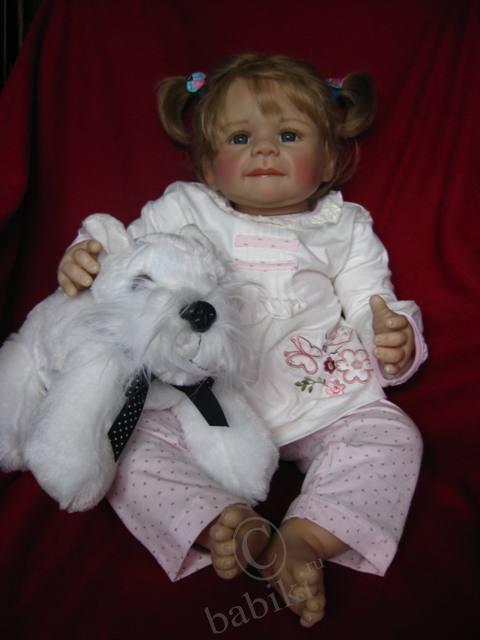 У нас новенькая. Добавила фотографии - кукла Джуди от Моники Левениг