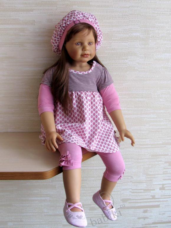 Видимо фиалковые глаза - это про мою Таис (кукла ZAPF) (фото 3)