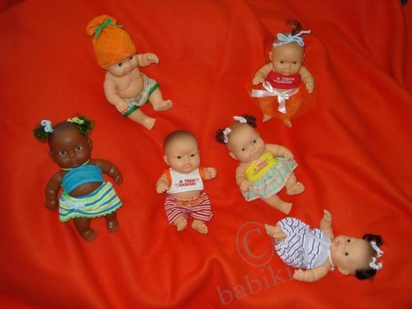 Босоногая команда! или маленькие солнышки, игровые пупсы от Paola Reina (фото 2)