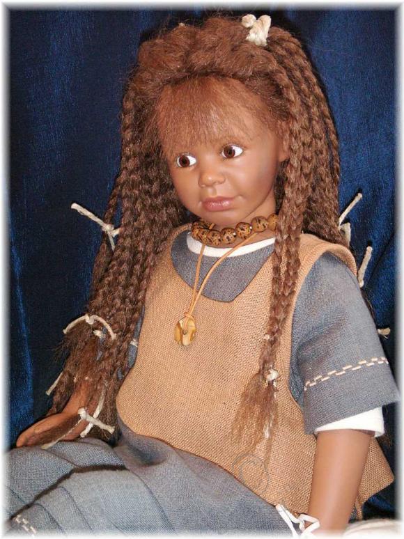 Экзотическая красавица Shawana от Bettina Feigenspann фирмы ZAPF (фото 5)