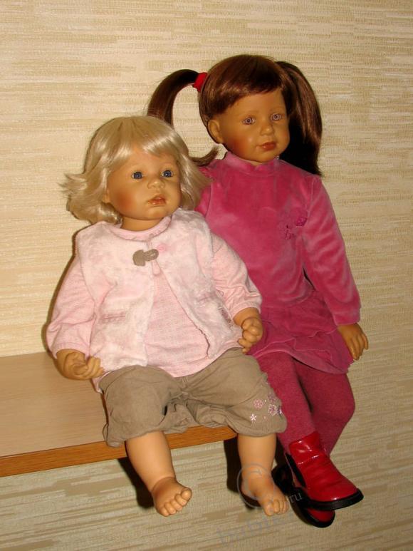 Коллекционные куклы ZAPF - Тася (фото в родном образе добавила) (фото 5)