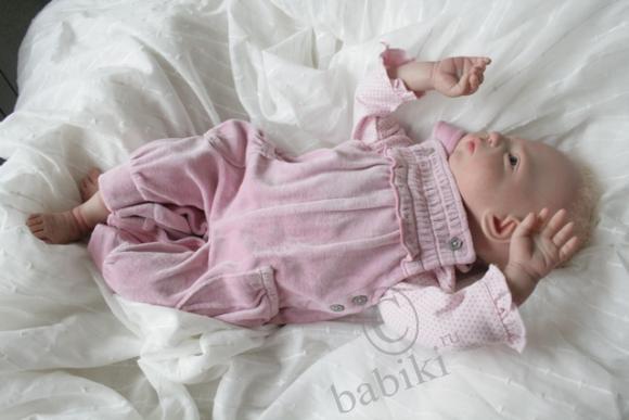 Моя долгожданная новорожденная малышка реборн. Кукла реборн Любови Фирсовой (фото 4)