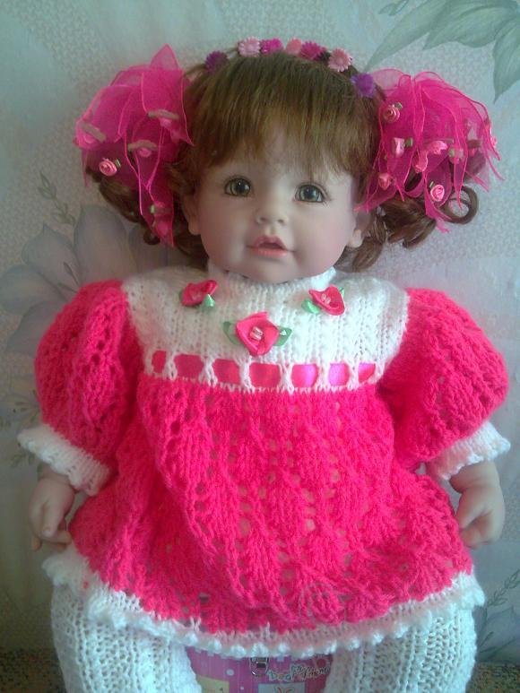 Наряд для Миланы — Одежда и обувь для кукол своими руками: фото (фото 3)