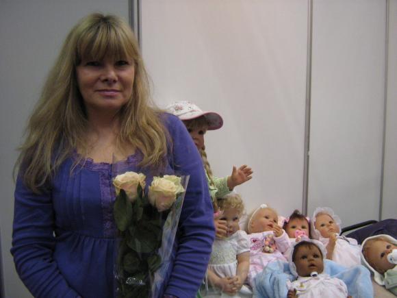 Выставка кукол в Москве 2010 года. (часть 1) - знакомство с мастерами реборнистами