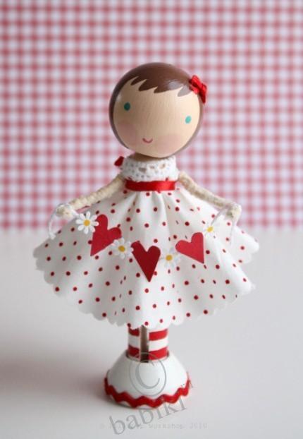 Очаровательные куклы-фигурки из дерева Be cheery dolls (фото 3)