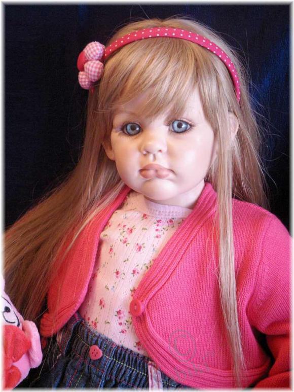 Законченный образ Юлии — Куклы Fayzah Spanos (Файзах Спанос): винил и фарфор (фото 2)