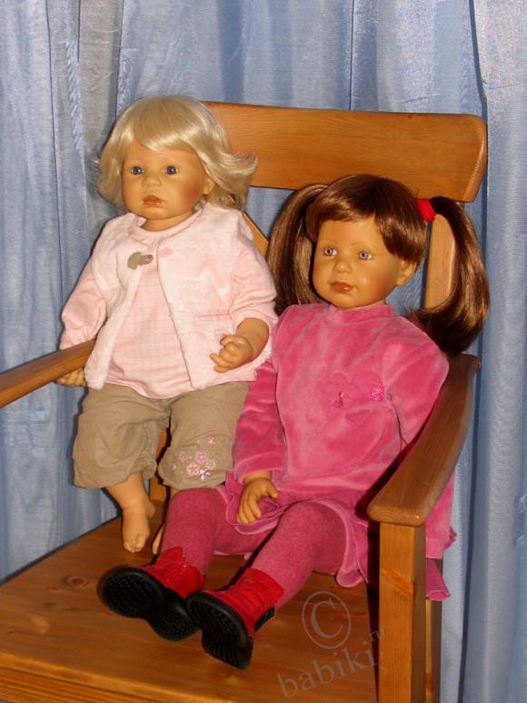 Коллекционные куклы ZAPF - Тася (фото в родном образе добавила) (фото 8)