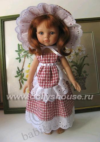 Новое платье моей красавицы Дашули! Кукла от Паолы Рейна