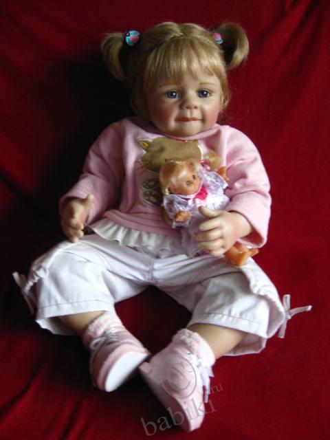 У нас новенькая. Добавила фотографии - кукла Джуди от Моники Левениг (фото 6)