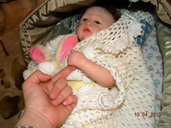 Еще один новорожденный сегодня :) , кукла реборн Ashley by Shelly Kniep
