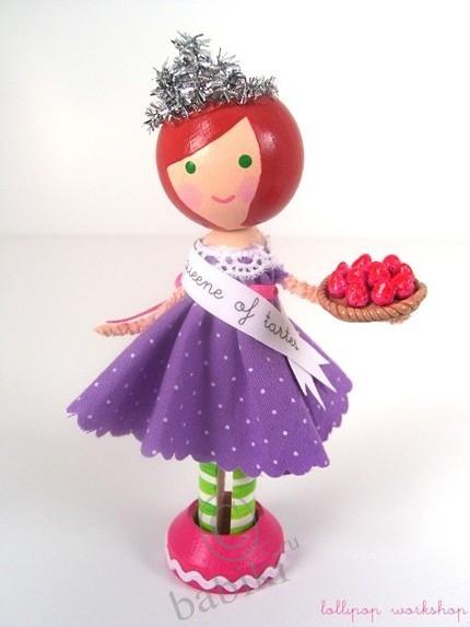 Очаровательные куклы-фигурки из дерева Be cheery dolls (фото 4)