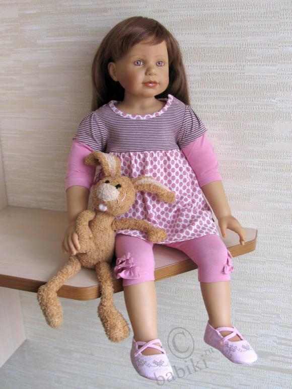 Видимо фиалковые глаза - это про мою Таис (кукла ZAPF)