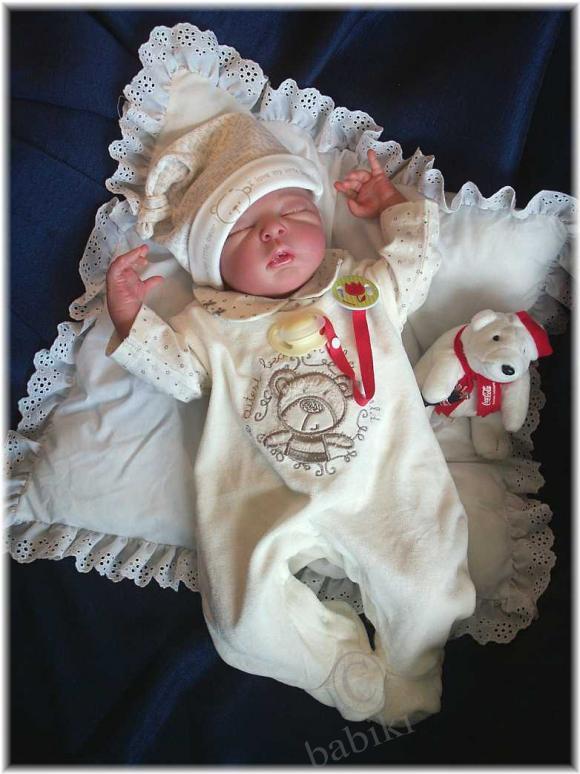 Кукла реборн из молда от Adrie Stoete-Schuiteman ALEXIA