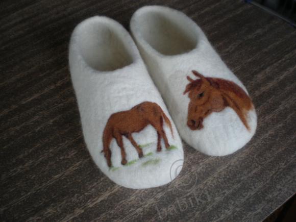 Тапки "Ходят кони" — Другие хобби и увлечения: сад