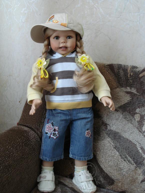 Моя красавица Кристиночка - коллекционная кукла (фото 7)