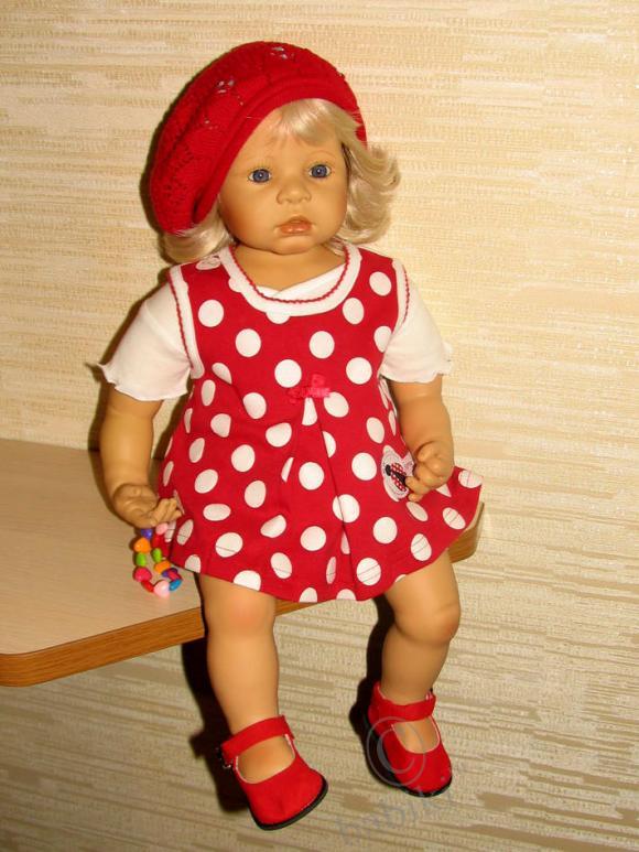 Маленькая Мария - коллекционная кукла от Zapf - 2 (фото 8)