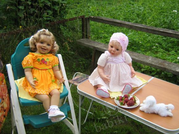 Мои малышки провели субботний вечер на даче | Бэйбики Мои малышки провели субботний вечер на даче