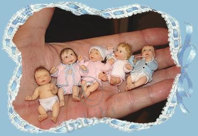 Суперминиатюра | Бэйбики Суперминиатюра — Авторские миниатюрные куклы: лепка