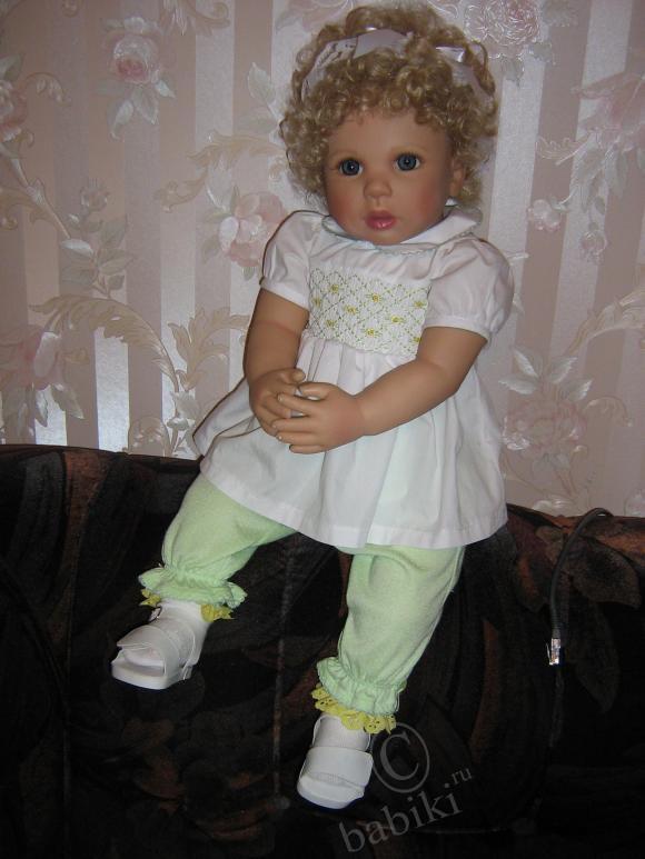 Моя кукла с выставки мастера Дорис Станнат (фото 5)