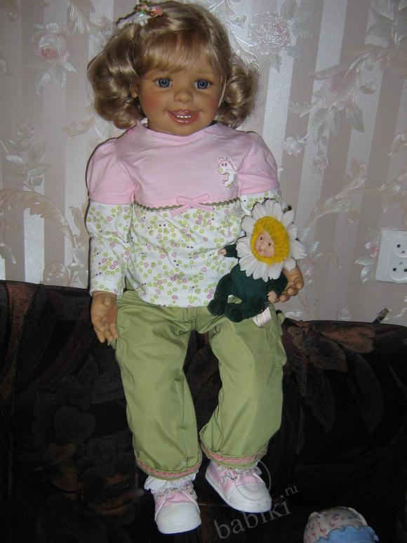 Моя давняя мечта наконец-то приехала домой! Знакомтесь - известная всем улыбчивая кукла Мишелька | Бэйбики Моя давняя мечта наконец-то приехала домой! Знакомтесь - известная всем улыбчивая кукла Мишелька (фото 4)