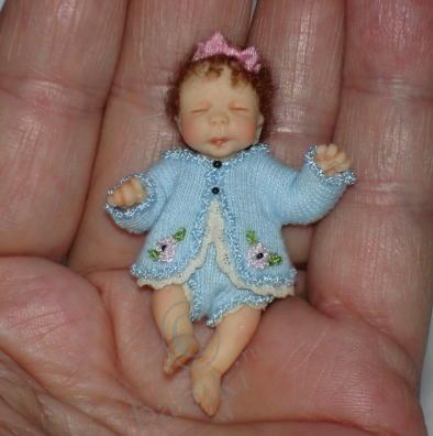 Суперминиатюра | Бэйбики Суперминиатюра — Авторские миниатюрные куклы: лепка (фото 2)