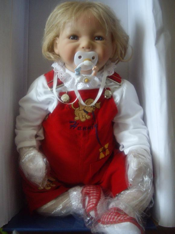 Наконец до меня доехала моя долгожданная Ханни. Коллекционная кукла от Инге Тенбуш (фото 2)