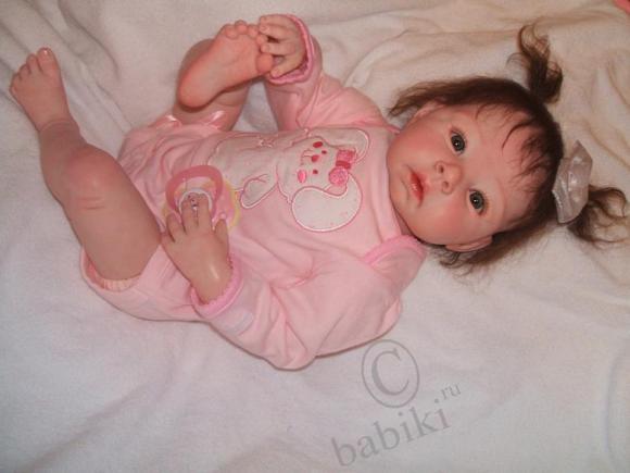 Моя новая малышка-реборн Робин. Новые фоточки (фото 4)