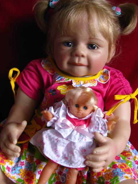 У нас новенькая. Добавила фотографии - кукла Джуди от Моники Левениг