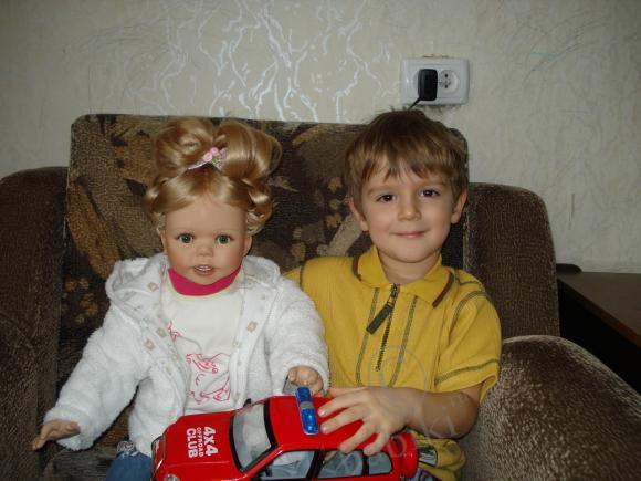 Моя красавица Кристиночка - коллекционная кукла (фото 10)