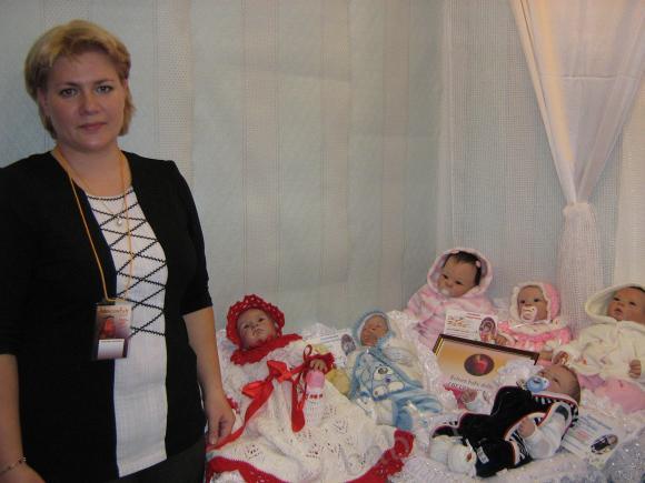Выставка кукол в Москве 2010 года. (часть 1) - знакомство с мастерами реборнистами (фото 7)