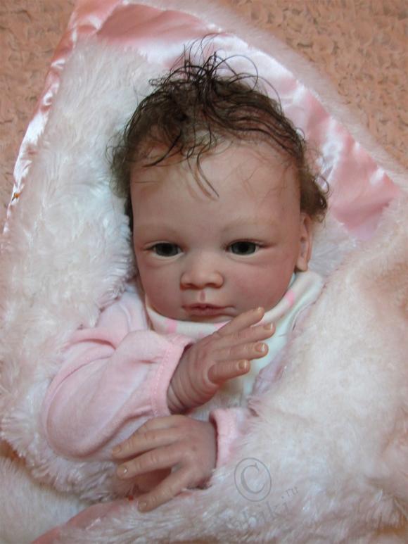 Моя новая девочка-реборн, сделана на заказ (фото 5)