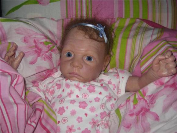 Воробушек Никуленька - кукла младенец реборн