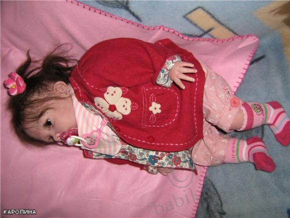 Реборн Каролина - Керолл - Лина...можно ещё и Керри (фото 7)