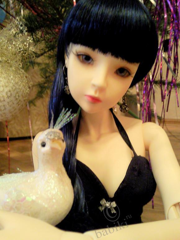 Новогоднее чудо - моя красавица Боня - кукла БЖД (фото 6)