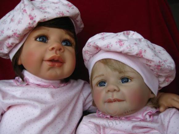 Сестрёнки, куклы от Моники Левениг | Бэйбики Сестрёнки, куклы от Моники Левениг