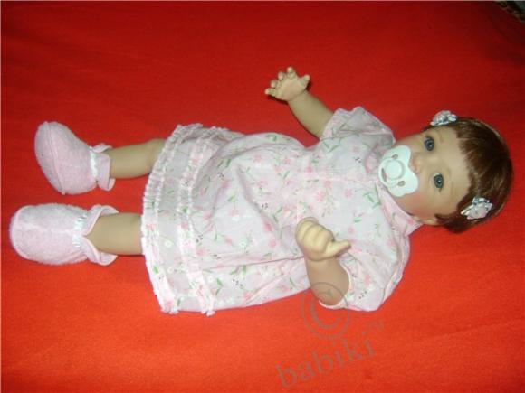 Моя долгожданная девочка Рике - коллекционная куколка от Моники Гедес (фото 8)