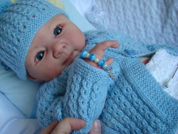 Малыш реборн - настоящий мальчик (фото 4)