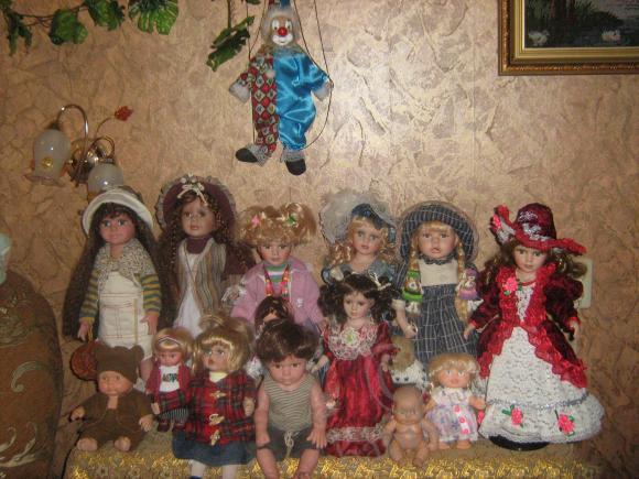 Моя небольшая кукольная коллекция