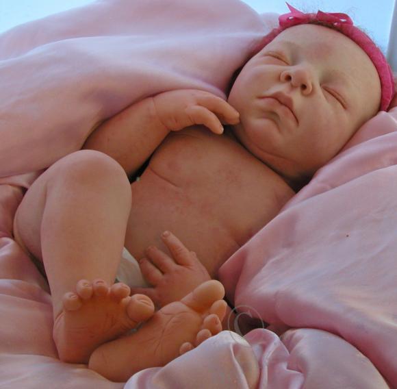 Живые реборны. Девочки, ОНА ДЫШИТ (фото 2)