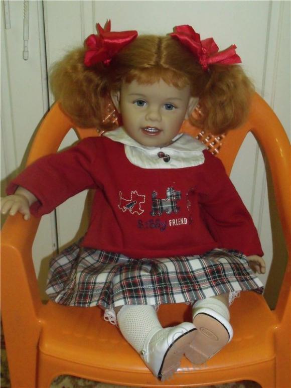 Моя Доротея -Дотти - коллекционная куколка Gotz