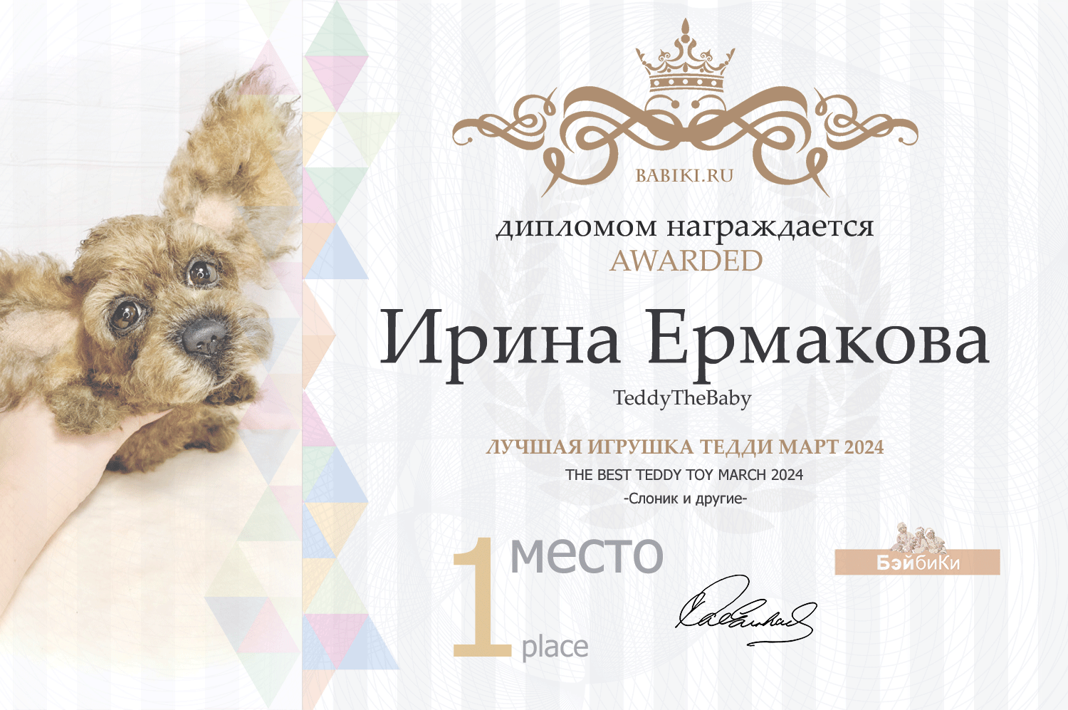 Диплом - Ирина Ермакова